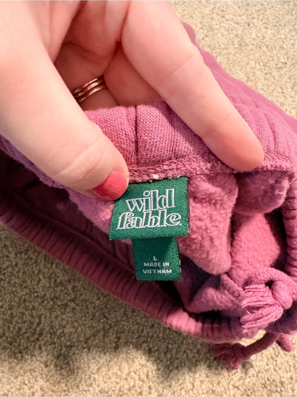 wild fable Sweatpants - Raspberry Pink - Picture 2 of 3